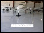 Piso multicamadas autonivelante em hangar de aeronave