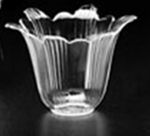 tulipa em vidro cristal 12x13 cada r$26,00